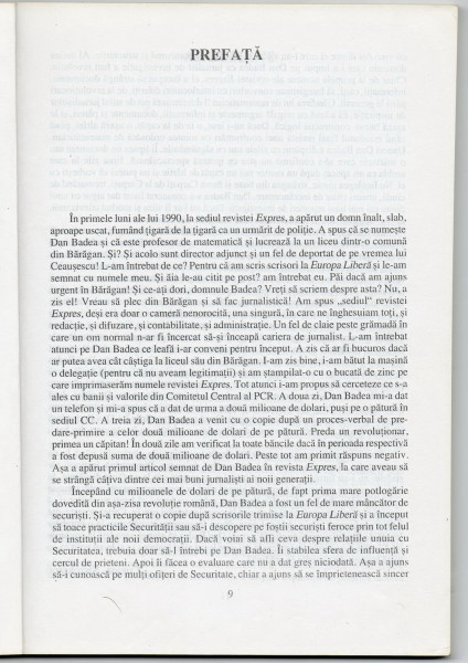 Prefata vol Averea Presedintelui (pag.1)