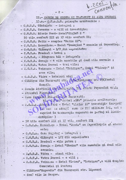 7 nov. 1991: ÎMPĂRȚIREA PRĂZII ÎNTRE CIORBEA, HOSSU ȘI MITREA (pag 2)