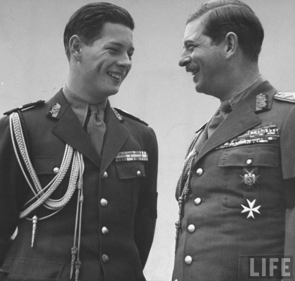 regele-Mihai-si-regele-Carol-al-II-lea-in-1940