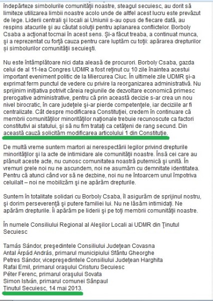 finalul protestului extremiștilor unguri din Har-Cov