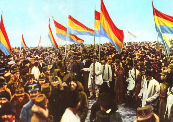 Întâi decembrie 1918 la Alba Iulia.(foto: Samoilă Mârza)