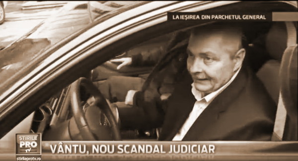 23 ianuarie 2014: Sorin Ovidiu Vîntu, alias CORNEANU SORIN HARALAMBIE, după ce a scăpat de la Parchetul General