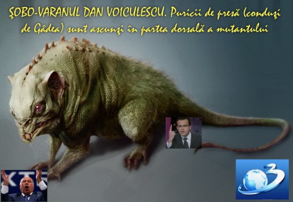 O sa-si ia cu el, in arest, haita de şantajişti de la Antena3 condusă de Gîdea? THAT IS THE QUESTION!