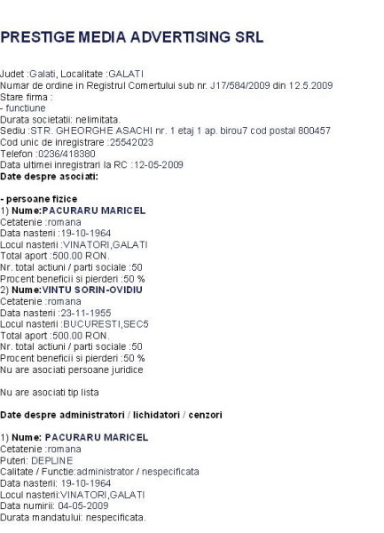 PRESTIGE MEDIA ADVERTISING